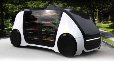 「無人車」的新應用：買菜就像叫 Uber，新鮮蔬果直送家門讓你挑！